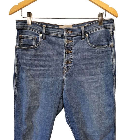 Everlane Button Fly Jeans 30 Ankle The Vintage Skinny - Picture 3 of 4